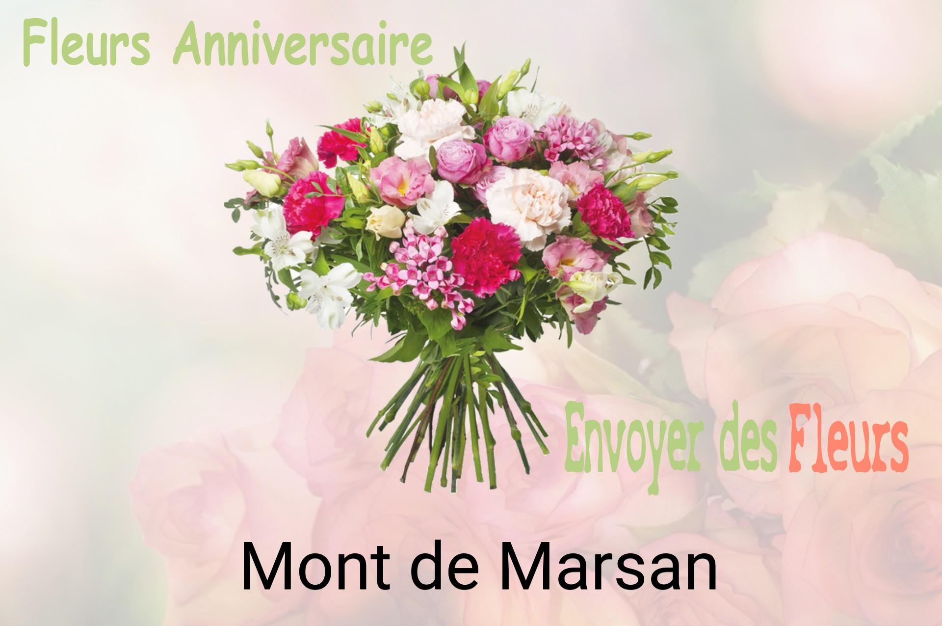 Bouquet de fleurs d’anniversaire livré à Mont-de-Marsan